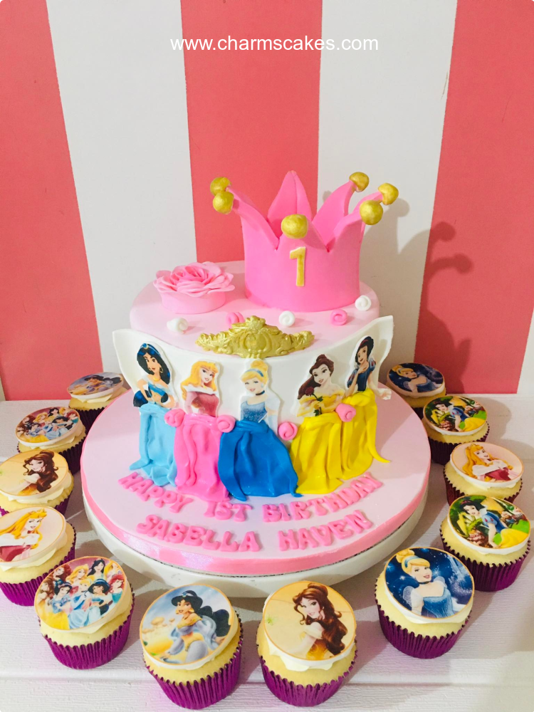 Isabella Princess Custom Cake