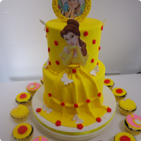 Disney Princess Princess Custom Cake