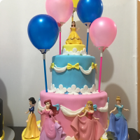 Disney Princesses Princess Custom Cake