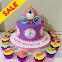 Disney wagon Princess Custom Cake