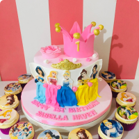 Isabella Princess Custom Cake