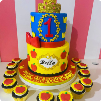 Bella's Princess Custom Cake
