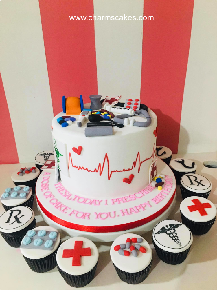 Doc Thesa's Doctor Custom Cake