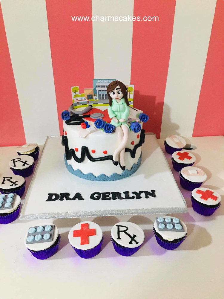 Doc Gerlyn Doctor Custom Cake