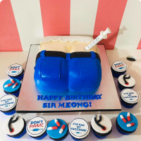 Doc Meong's Doctor Custom Cake