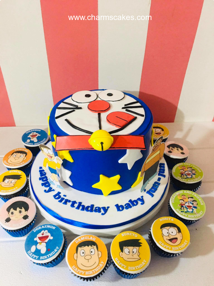 Jun Doraemon Custom Cake