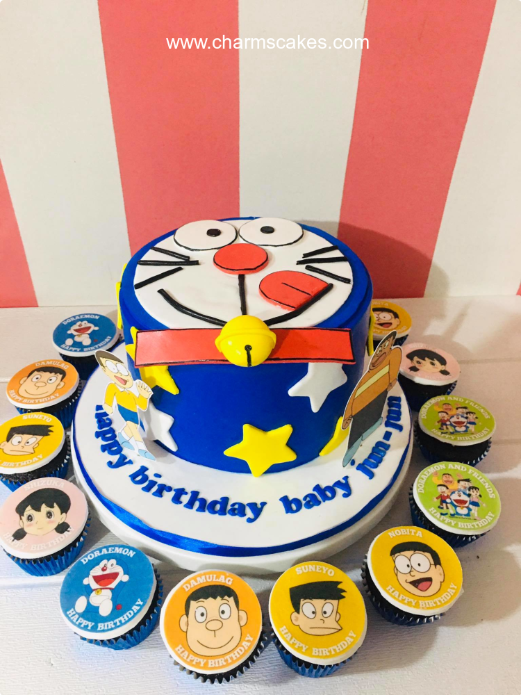 Doraemon Cake | Very Easy Doraemon Cake | How To Make Doraemon Cake | Doraemon  Cake Design - YouTube