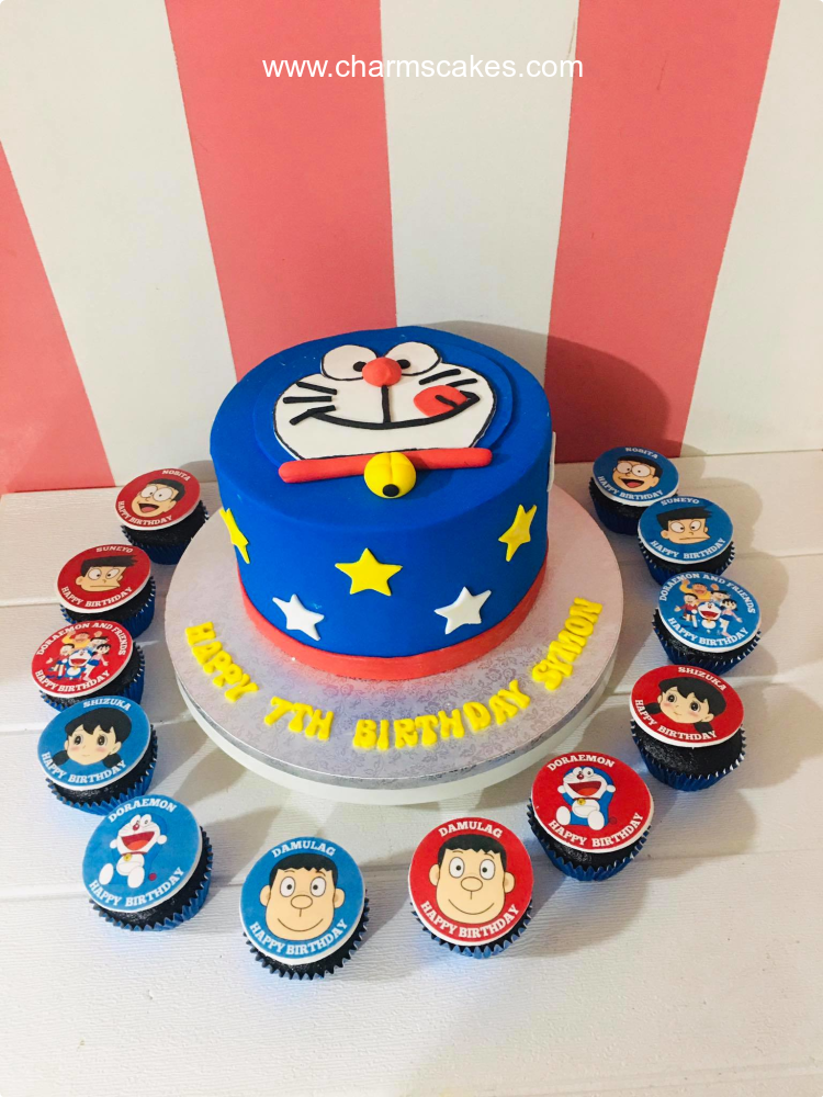 Sym Doraemon Custom Cake