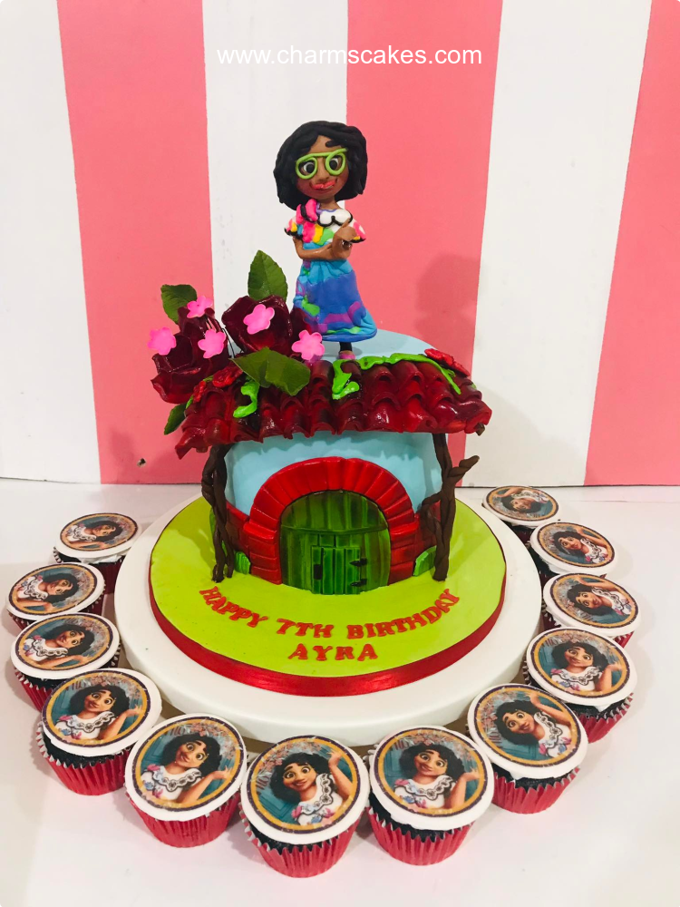 Ayraa's Encanto Custom Cake