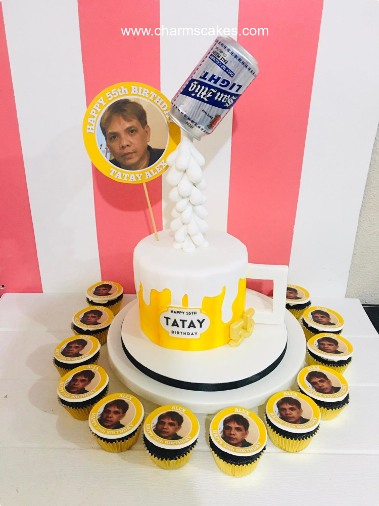 Tatay's Beer For Fathers Custom Cake