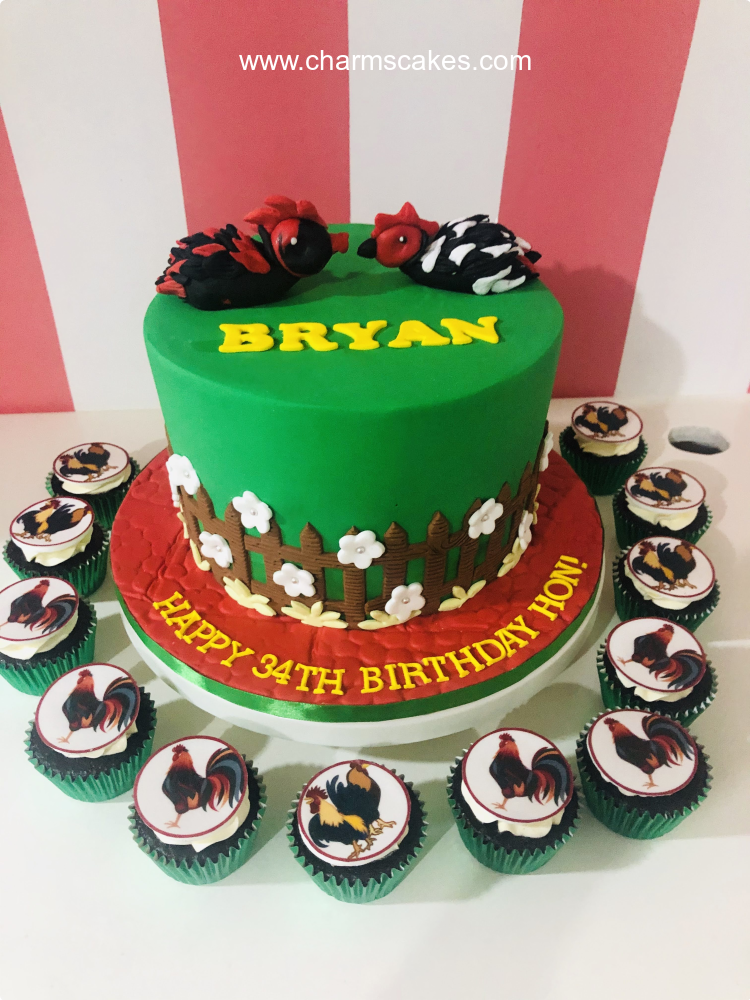 Charm S Cakes Sabong Custom Cake