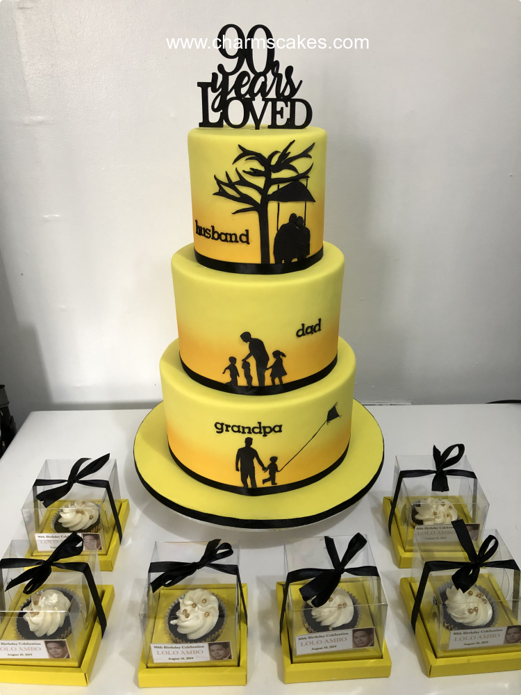 Best Father For Fathers Custom Cake