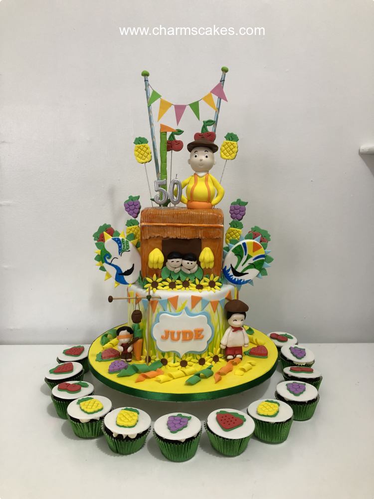 Mexican fiesta birthday cake - Decorated Cake by Tiffany - CakesDecor