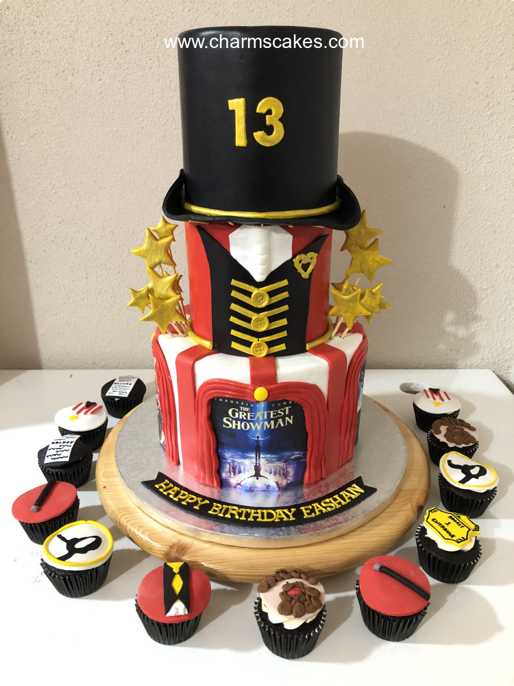 Greatest Showman For Fathers Custom Cake