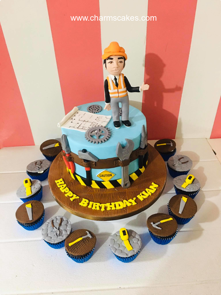 Engr. Kian For Fathers Custom Cake