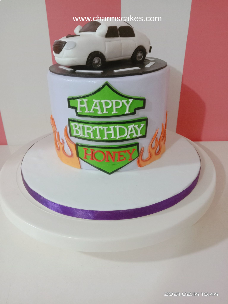 Honda For Fathers Custom Cake