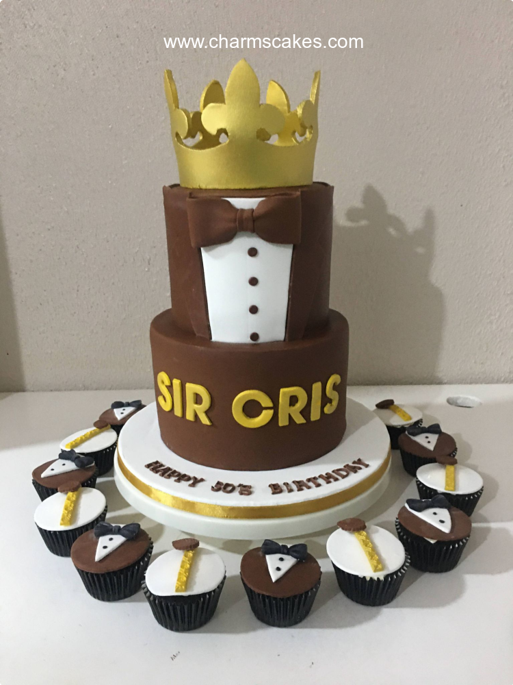 King Cris For Fathers Custom Cake