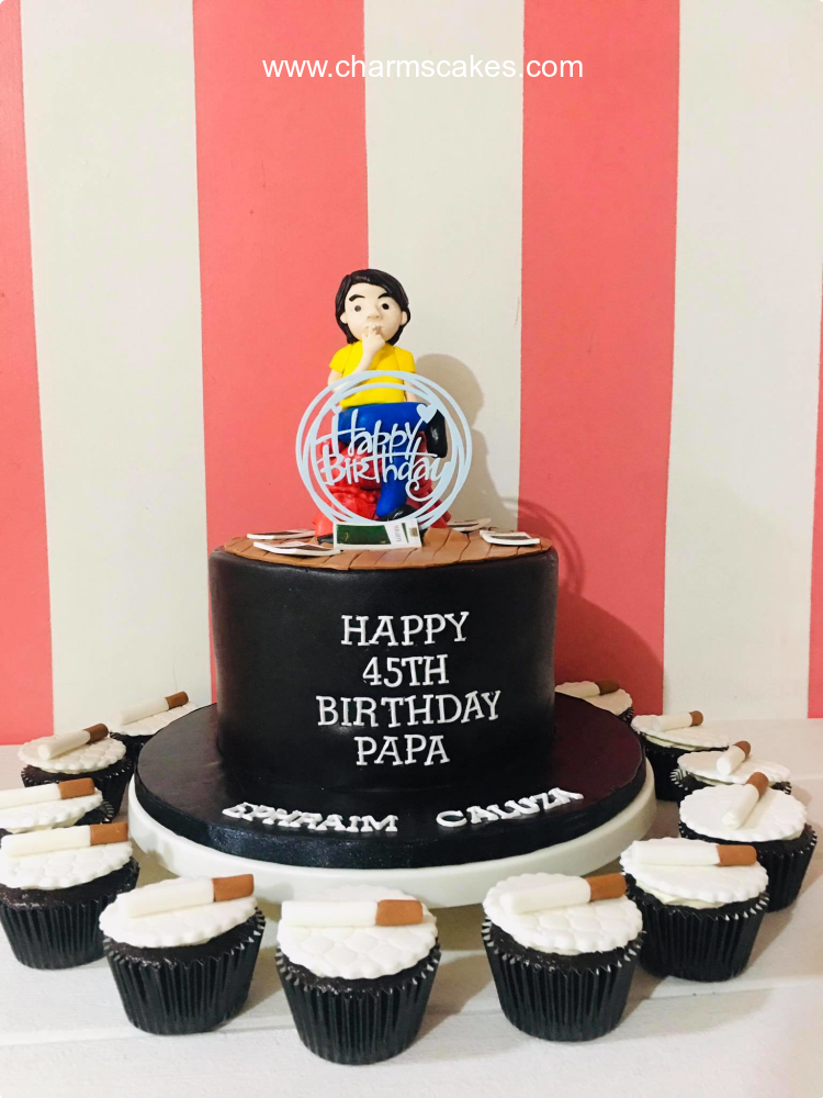 Ephraim's Money For Fathers Custom Cake