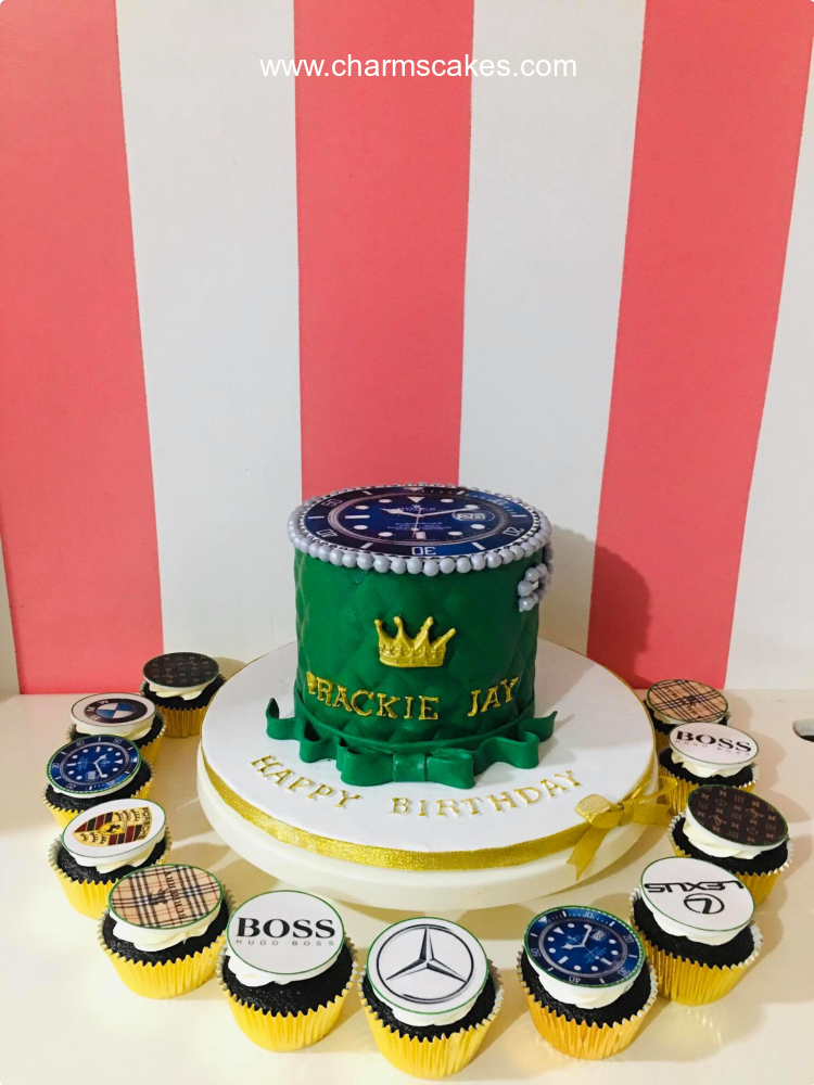 Watch For Fathers Custom Cake