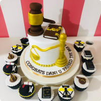 Lawyer For Fathers Custom Cake
