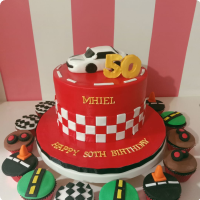 Mhiel For Fathers Custom Cake