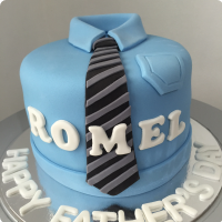 Business CEO For Fathers Custom Cake