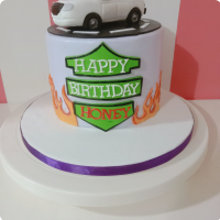 Honda For Fathers Custom Cake