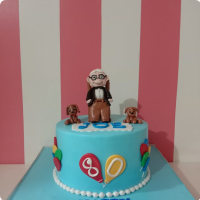 Up For Fathers Custom Cake