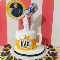 Reynaldo For Fathers Custom Cake