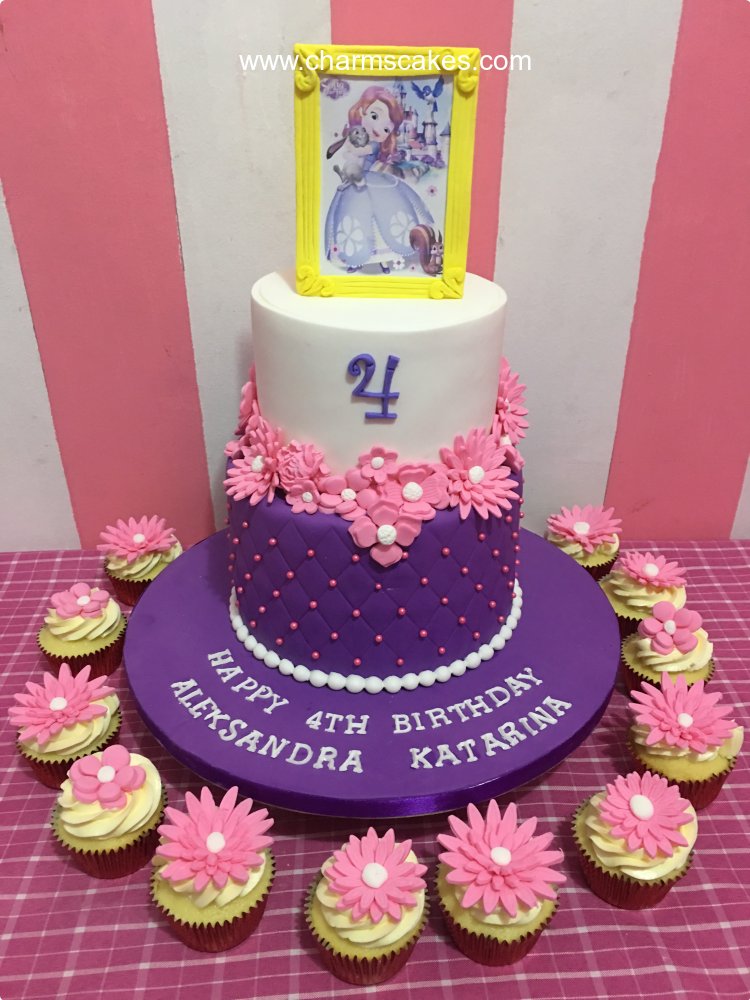Katarina Flowers Custom Cake