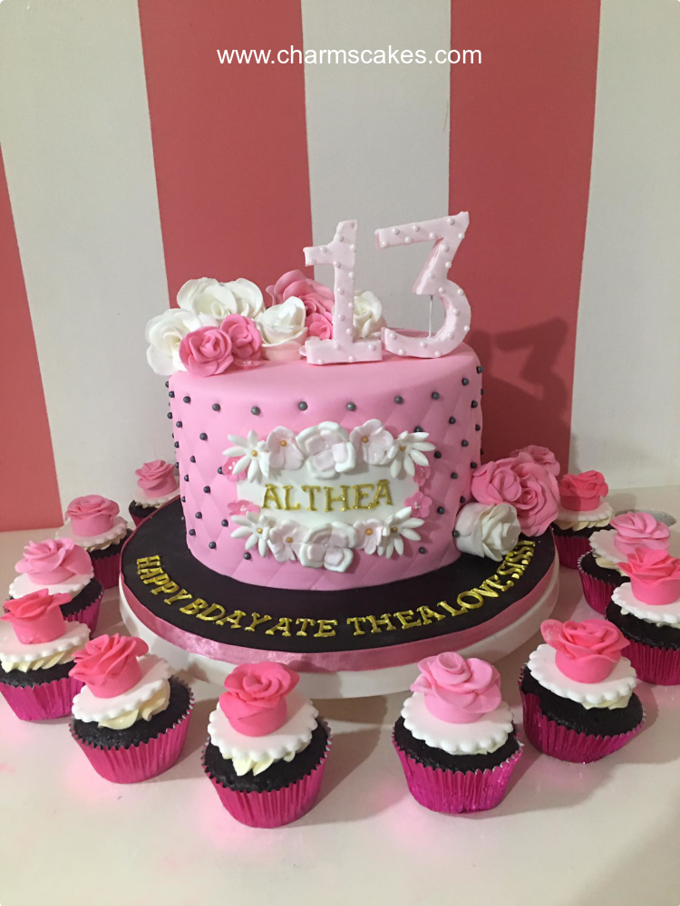 My Althea Flowers Custom Cake