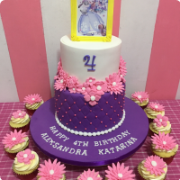 Katarina Flowers Custom Cake