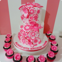 Joahna Flowers Custom Cake