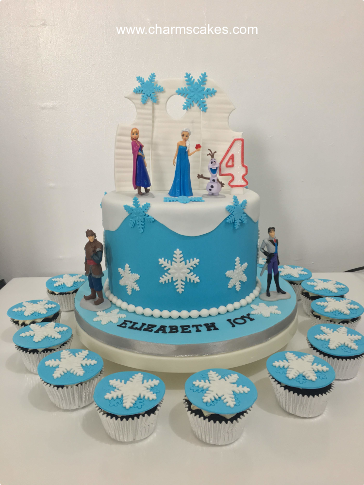 Disney Frozen (Eliz) Frozen Custom Cake