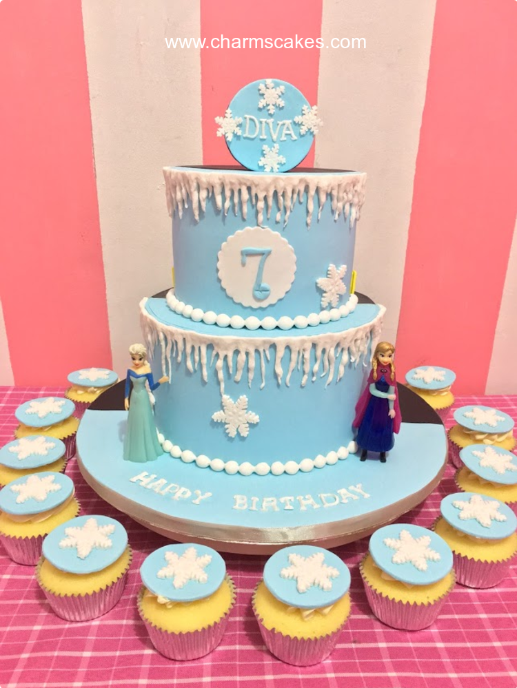 Disney Frozen (Diva) Frozen Custom Cake