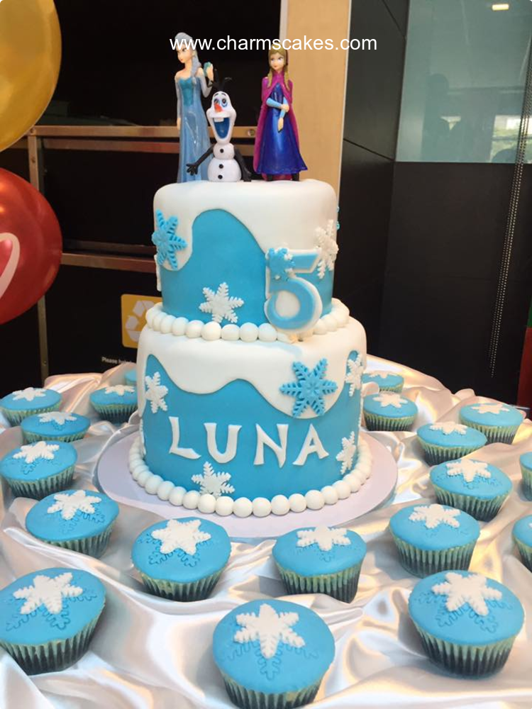 Disney Frozen (Luna) Frozen Custom Cake