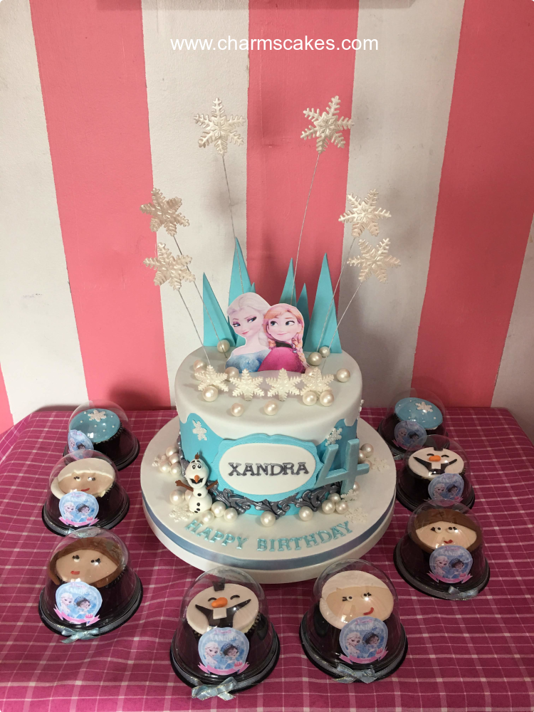 Disney Frozen (Xandra) Frozen Custom Cake