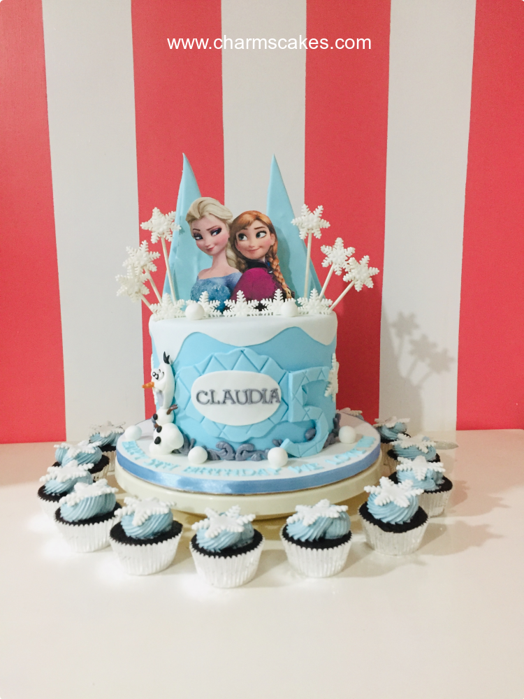 Frozen 2 Claudia Frozen Custom Cake