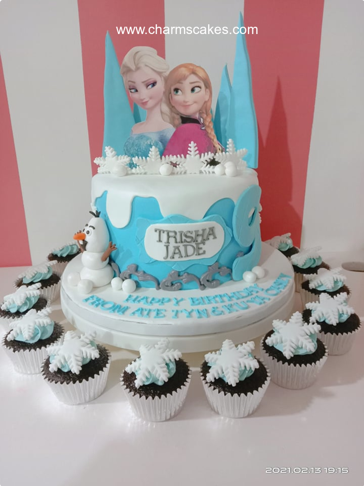 Jade Frozen Custom Cake