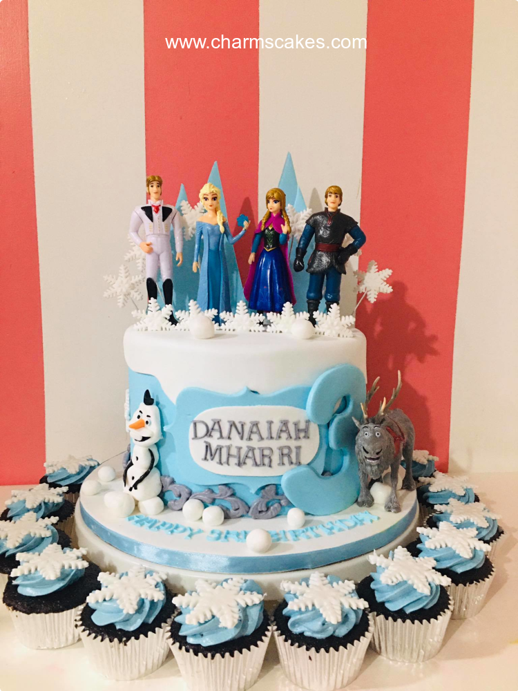 Mharri Frozen Custom Cake