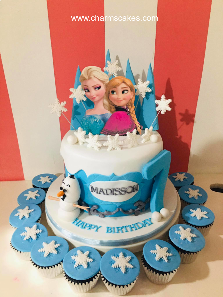Madison Frozen Custom Cake