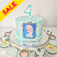 Frozen Athena Frozen Custom Cake