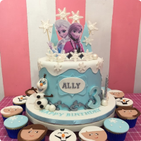 Disney Frozen (Ally) Frozen Custom Cake