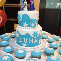 Disney Frozen (Luna) Frozen Custom Cake