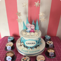 Disney Frozen (Xandra) Frozen Custom Cake