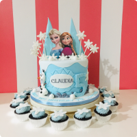 Frozen 2 Claudia Frozen Custom Cake