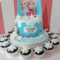 Jade Frozen Custom Cake