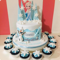 Cersei Frozen Custom Cake