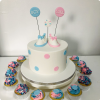 Gender Reveal Cakes