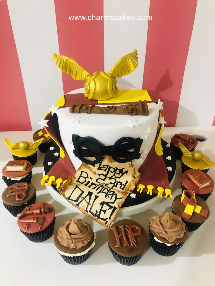 Harry Harry Potter Custom Cake